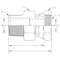 World Wide Fittings Male Pipe To Female Pipe Swivel Straight 9205X04X04 - alternate 2